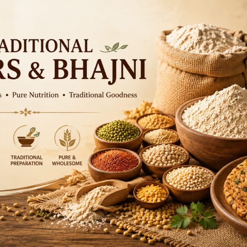 Traditional Flours & Bhajni